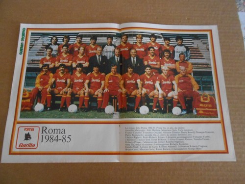Poster roma calcio stagione - poster, calcio-