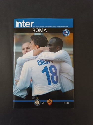 Programma inter roma 27 - programma, vs