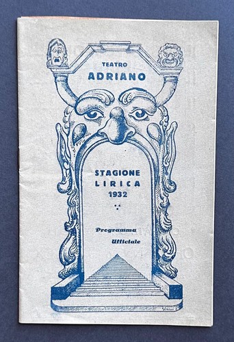 Teatro adriano roma programma - teatro,